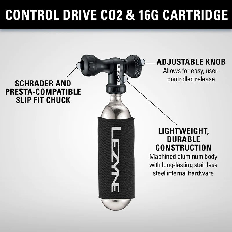 Lezyne Control Drive C02 Inflator