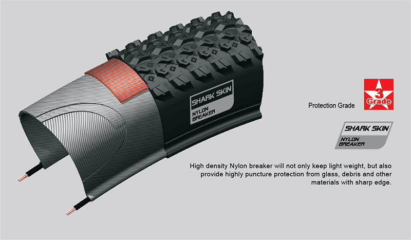 Chaoyang Speed Shark 700 x 25 Road Tires (Tubeless Ready)