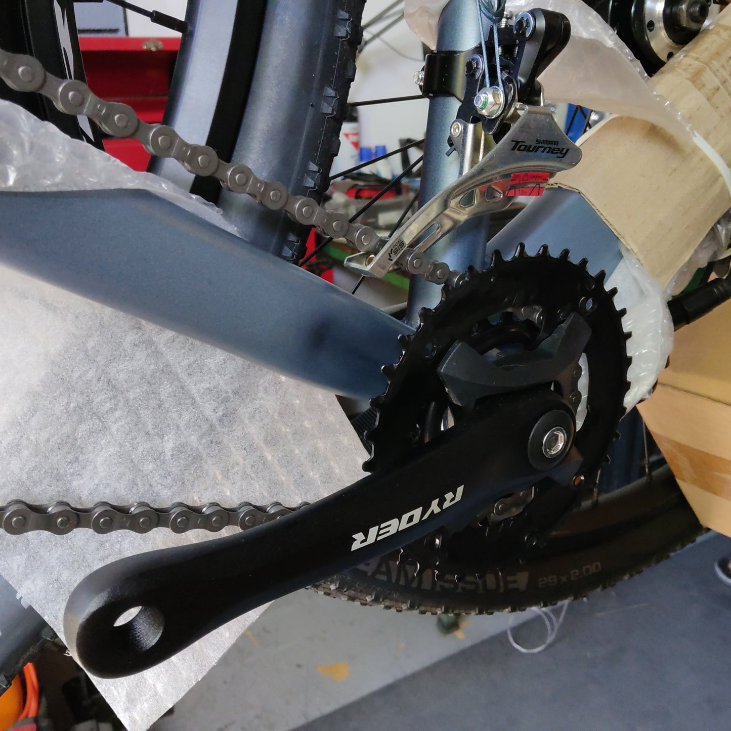 Ryder X8 2 x 9 Alivio & Tourney Hydraulic 29in MTB