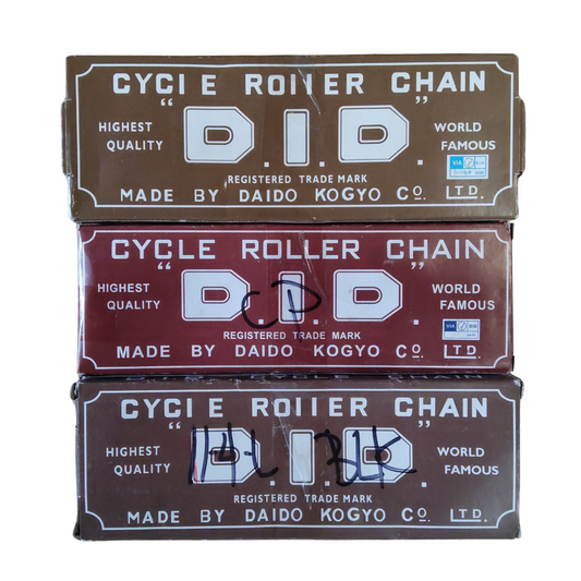 D.I.D. BMX & Single Speed Chains (1/2 x 1/8 or 3/32, 96L & 114L)