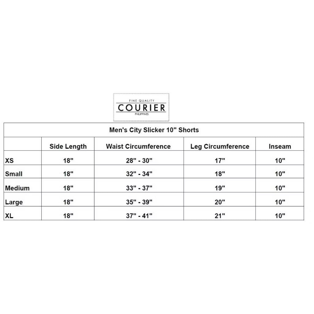 Courier PH Men's 10" City Slicker Shorts