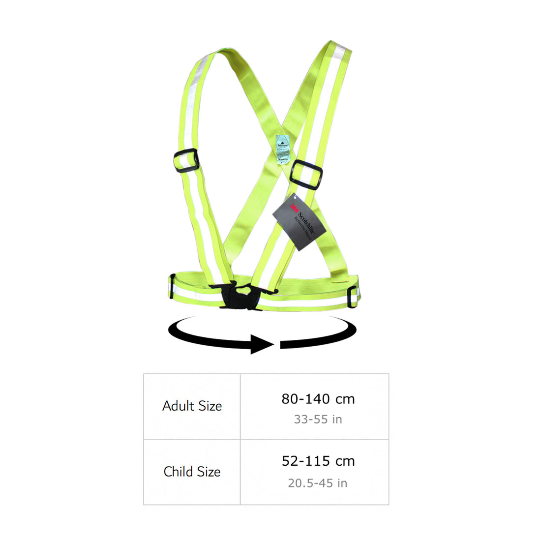 Salzmann Reflective Cross Belt