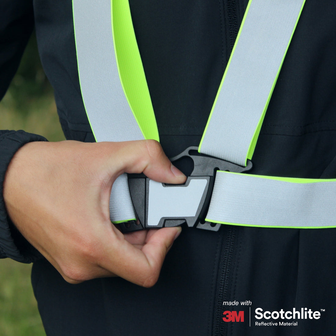 Salzmann Reflective Cross Belt