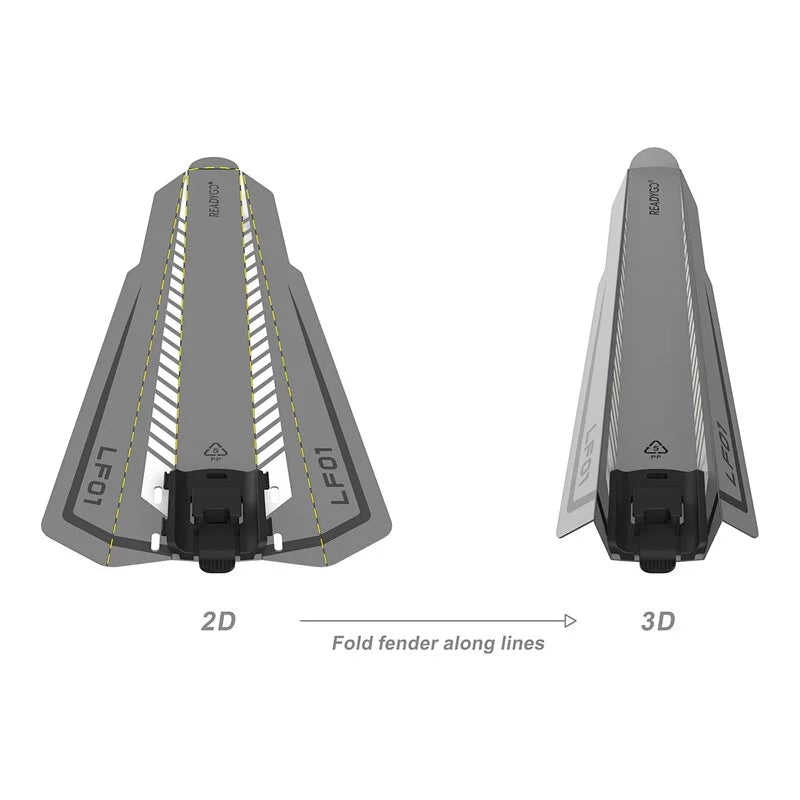 ReadyGo LF01 Glow Bike Fender w/ Light (LUMIS Series)