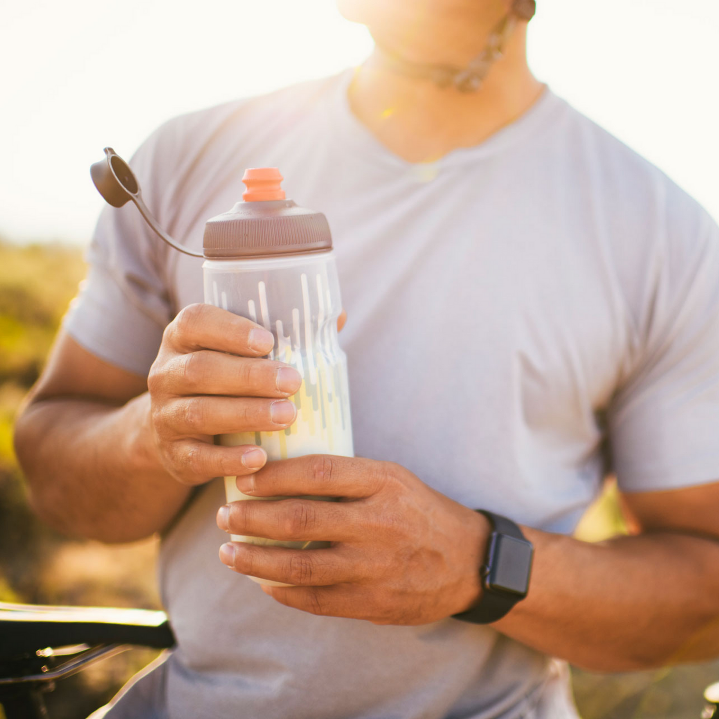 Polar Bottle Breakaway Muck Insulated, Shatter, 600ml 20oz, Surge Cap + Muckguard