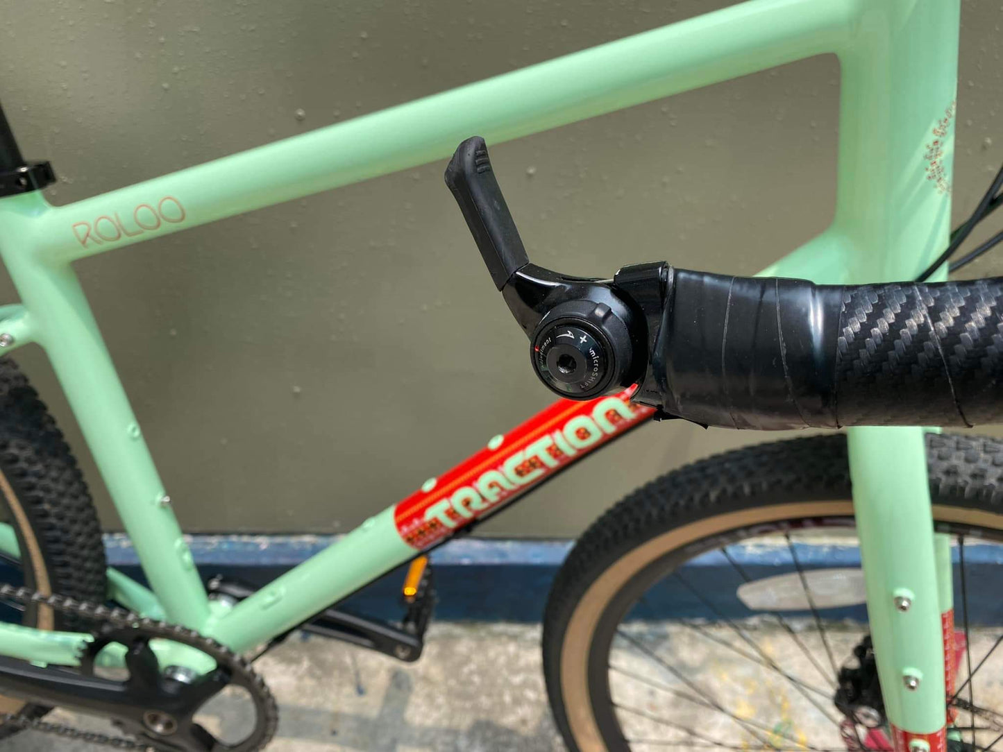 Microshift 1x Thumb Shifter Adaptor for Rear Derailleur Shifting (Drop Bar to Flat Bar conversion)
