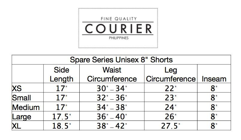 Courier PH SPARE SERIES 8" Shorts