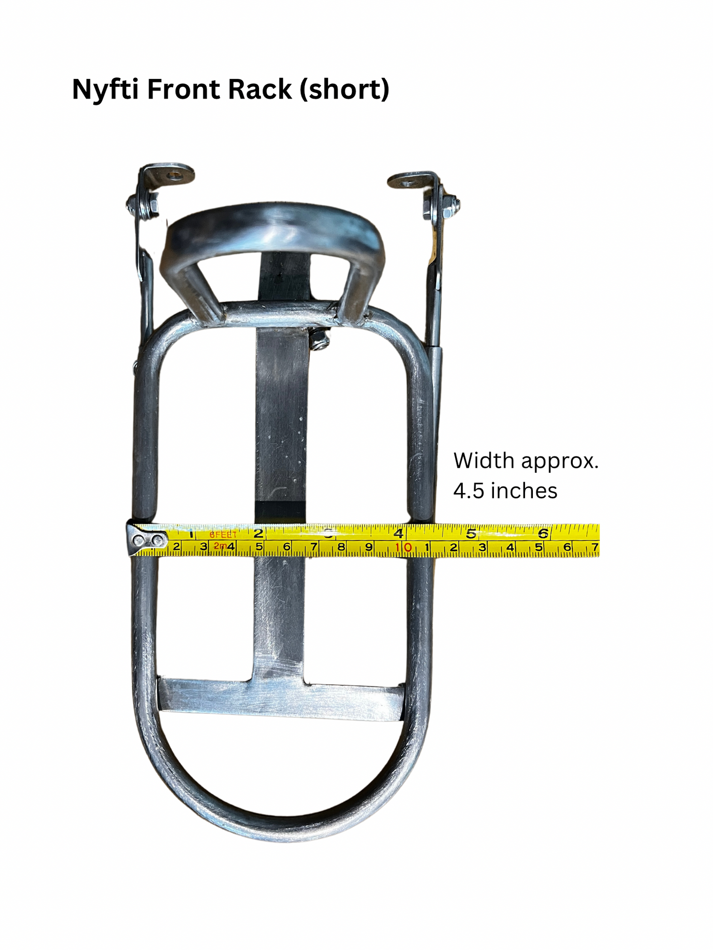 Nyfti Bicycles Stainless Front Rack (Silver)