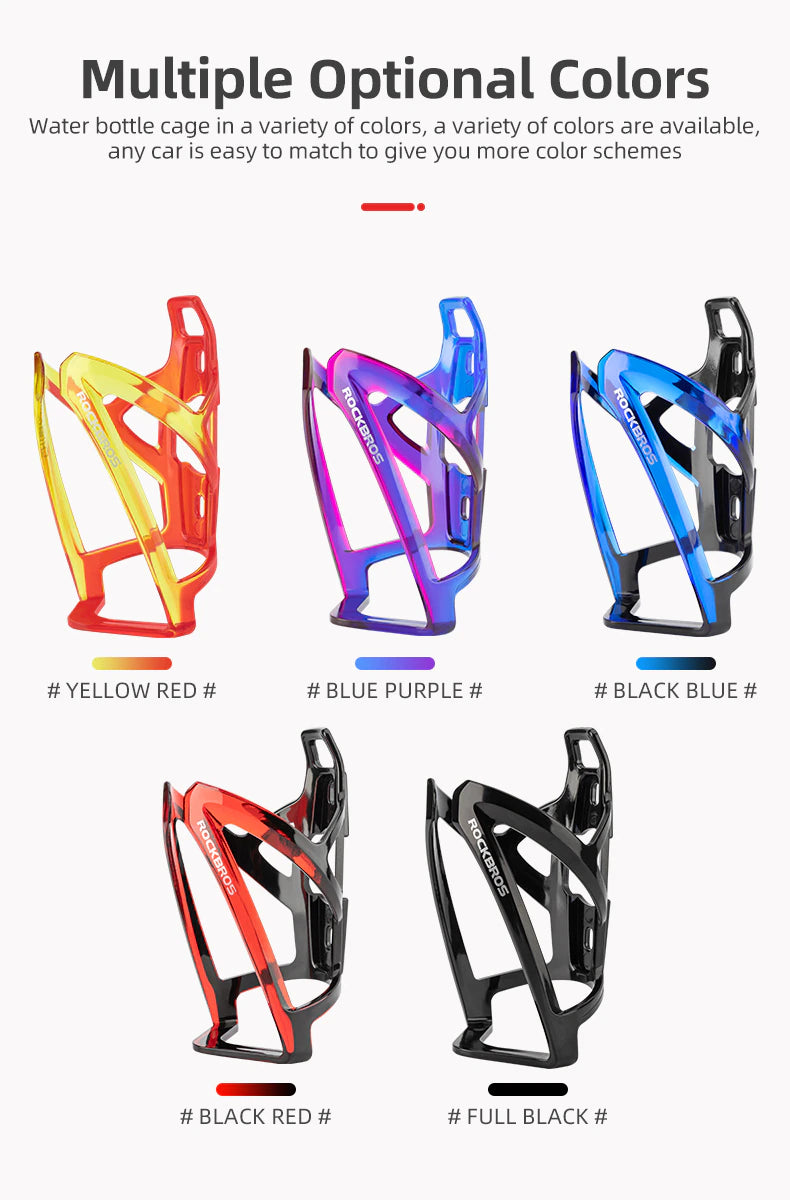 RockBros Two-Tone Plastic Bottle Cage