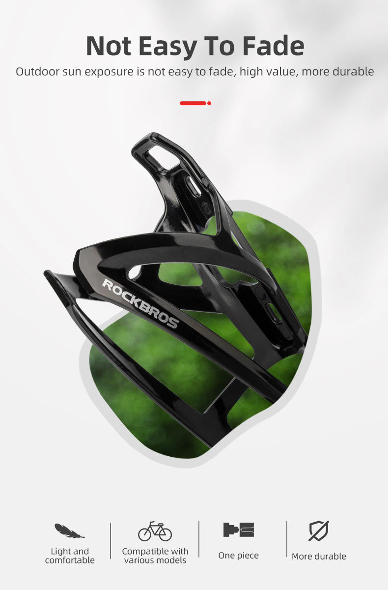 RockBros Two-Tone Plastic Bottle Cage