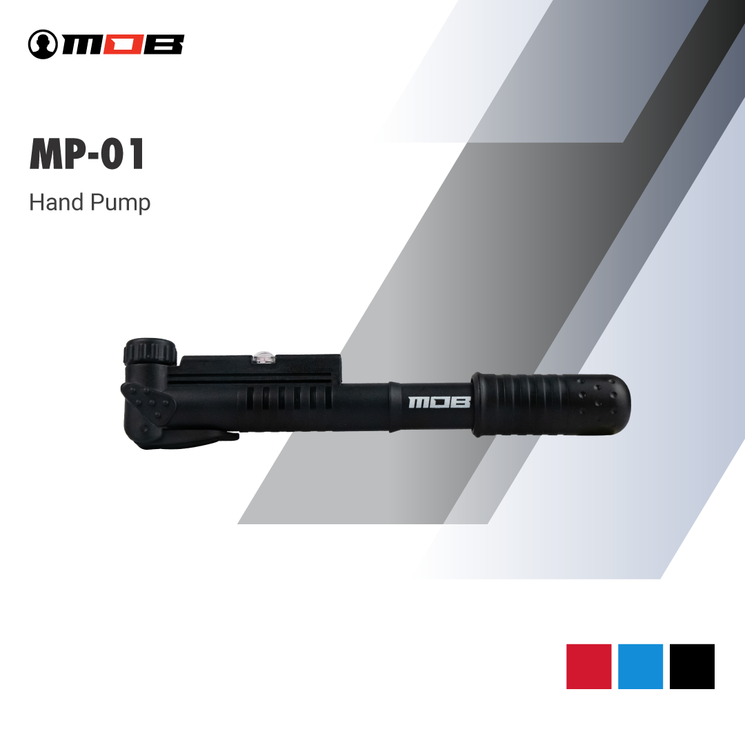 MOB Mini Hand Pump with In-Line Gauge