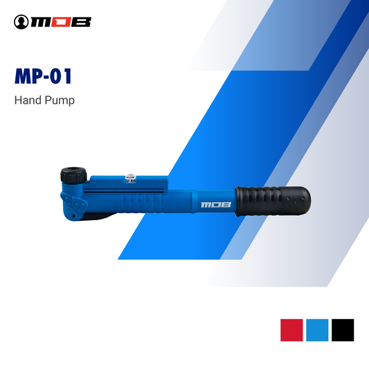 MOB Mini Hand Pump with In-Line Gauge
