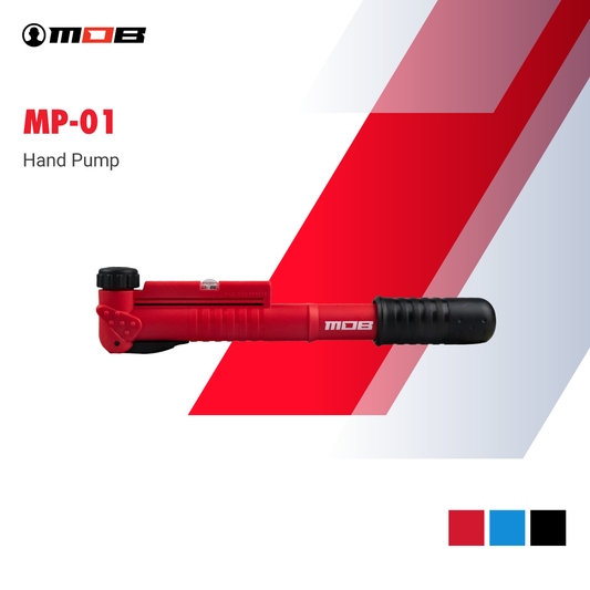 MOB Mini Hand Pump with In-Line Gauge