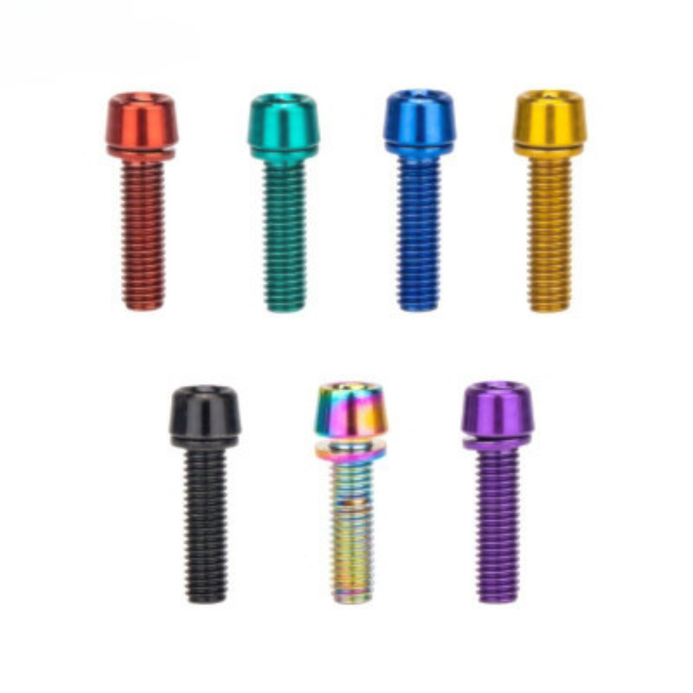 ZTTO Individual Stem or Bottle Cage Bolts (M5 x 18mm w/ 4mm Hex)