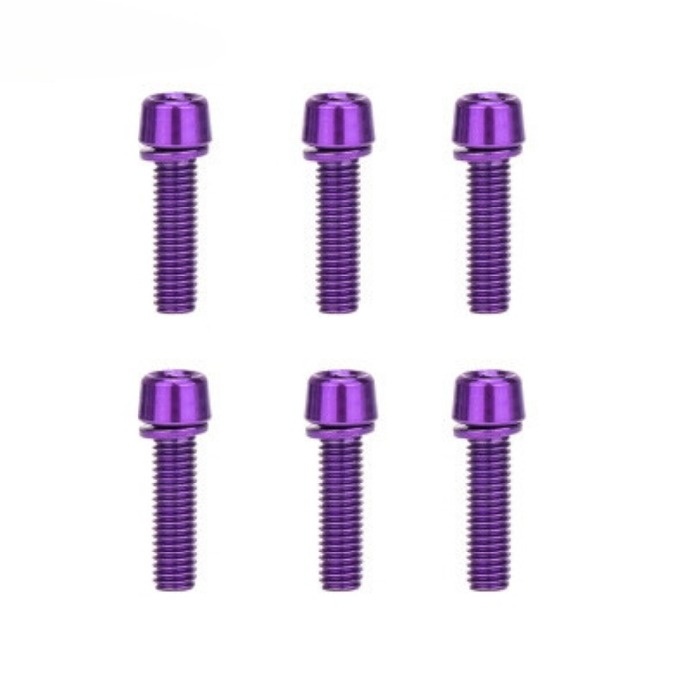 ZTTO Individual Stem or Bottle Cage Bolts (M5 x 18mm w/ 4mm Hex)