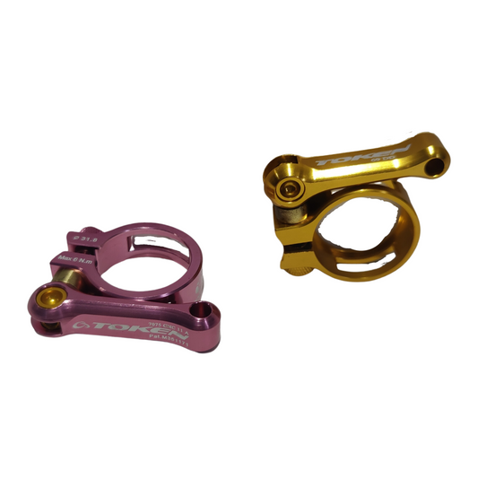 Token Pyro QR Seat Clamp w/ Titanium Bolt