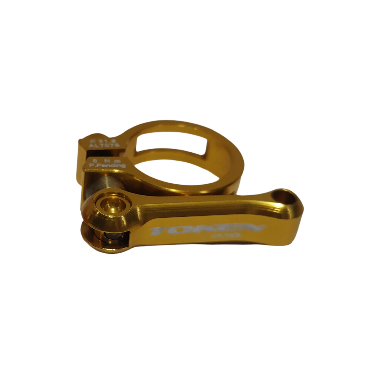 Token Pyro QR Seat Clamp w/ Titanium Bolt
