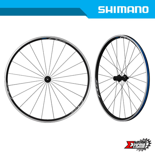 Shimano WH-RS100 Wheelset: Clincher 10/11 Spd