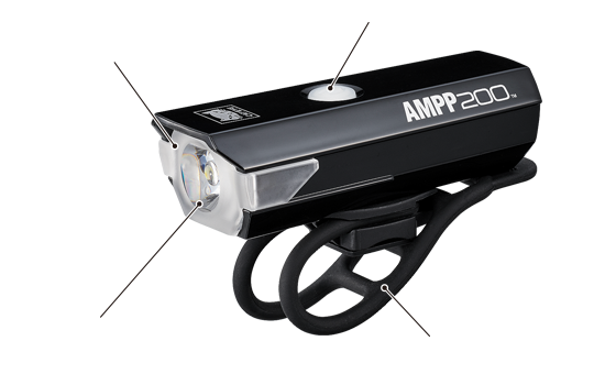 Cat Eye AMPP200 Front Light