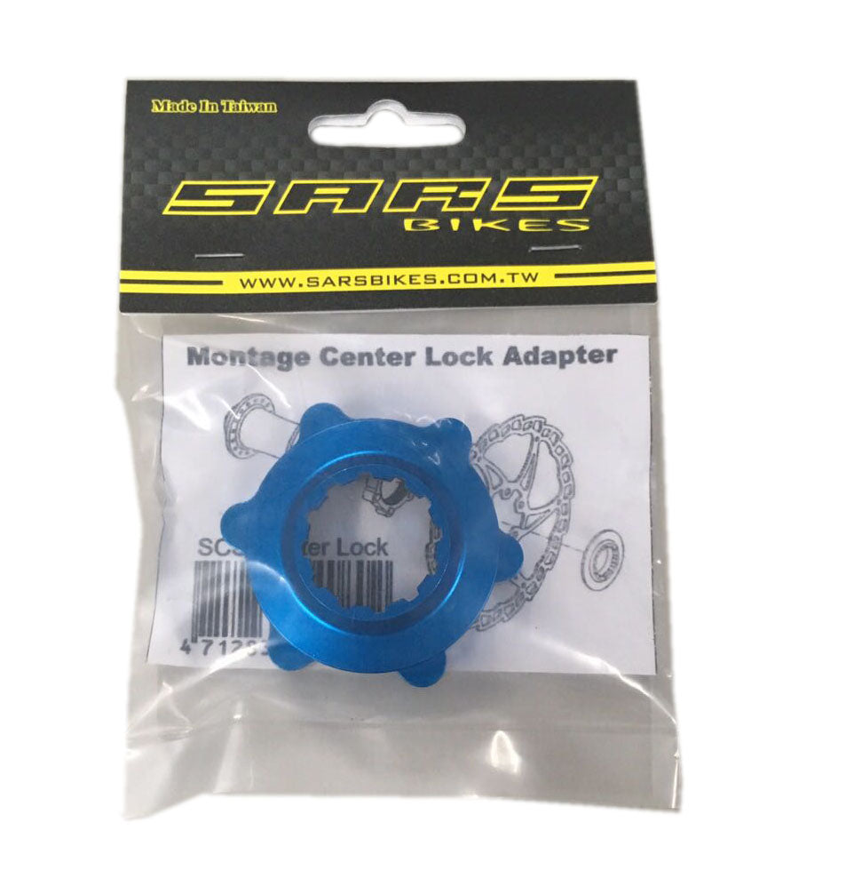 SARS Bikes Taiwan Disc Hub Adapter: Centerlock to 6 Bolt