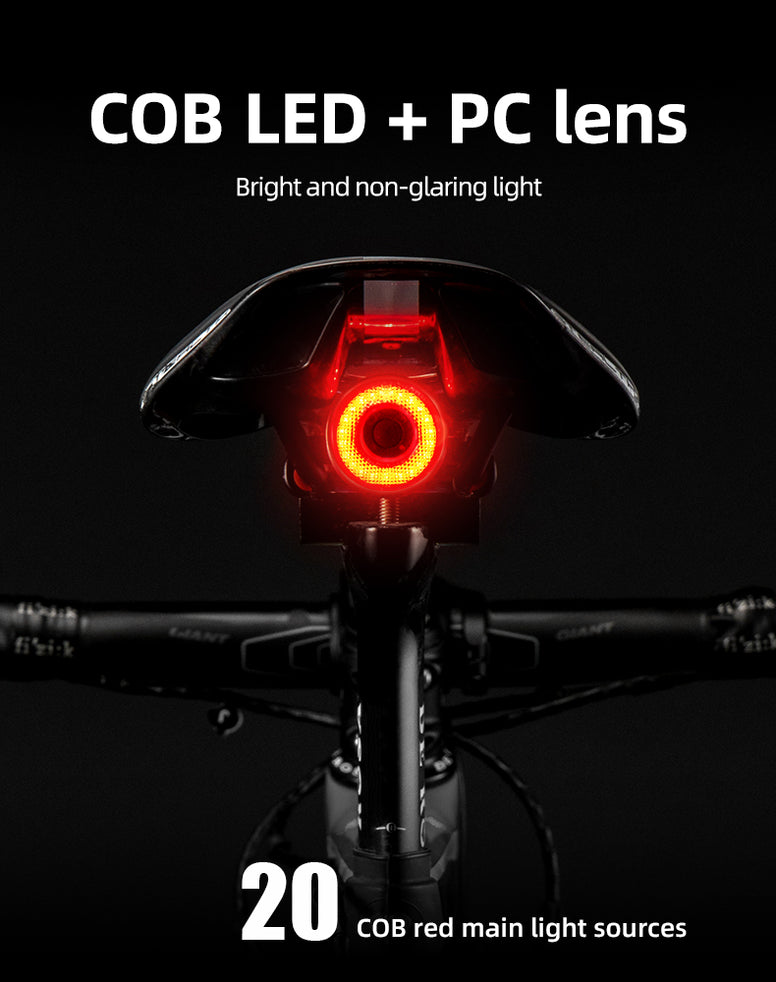 RockBros Q5 Smart Rear Tail Light 60 Lumen