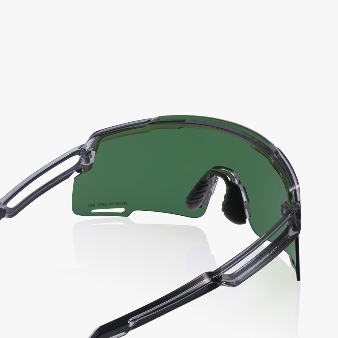 Shimano Equinox RIDESCAPE CE-EQNX5-GR Sunglasses (w/ Additional Clear Lens)