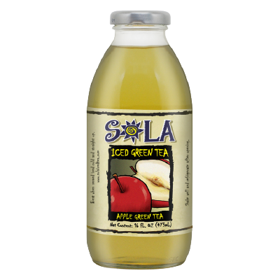 Sola Iced Tea - 473mm Glass Bottle