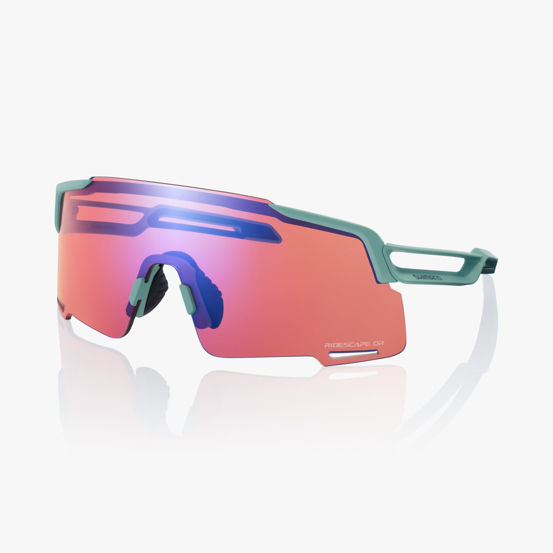 Shimano Equinox RIDESCAPE CE-EQNX5-GR Sunglasses (w/ Additional Clear Lens)