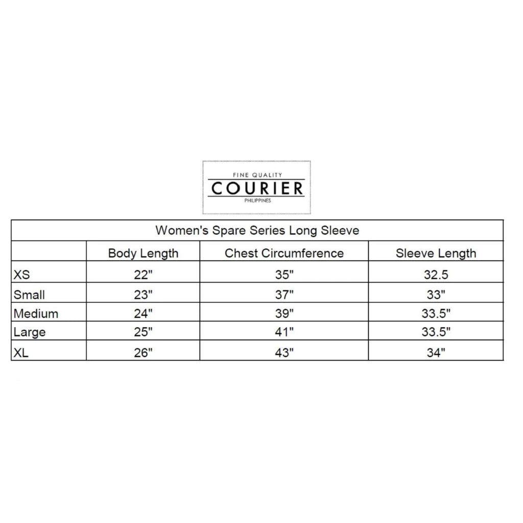 Courier PH Women's SPARE SERIES Long Sleeve Shirts