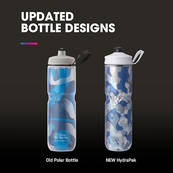 Polar Bottle Breakaway Insulated, Contender, 710ml 24oz, Sport Cap + Dash Handle