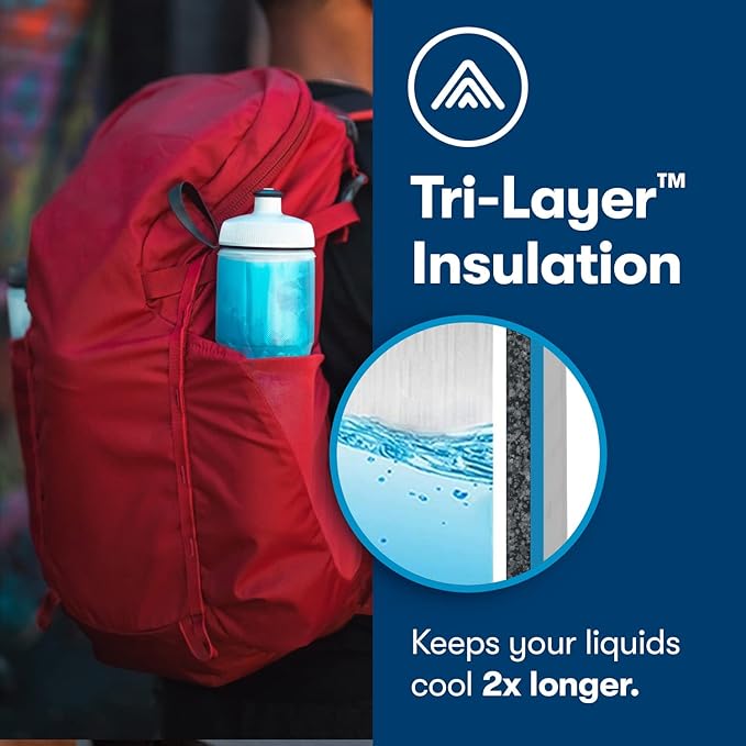 Polar Bottle Breakaway Insulated, Contender, 710ml 24oz, Sport Cap + Dash Handle