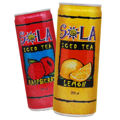 Sola Iced Tea - 250ml Can