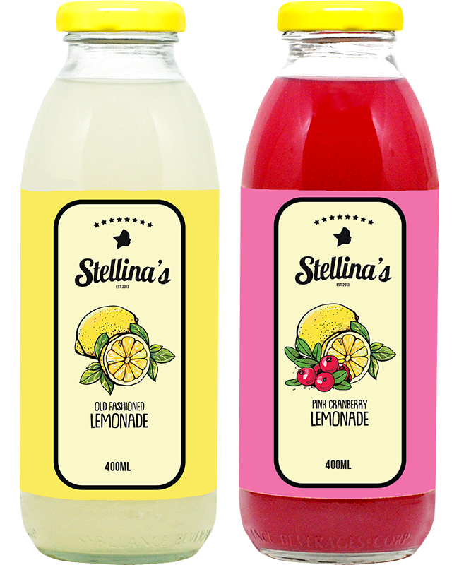 Stellina's Lemonade - 400ml Glass Bottle