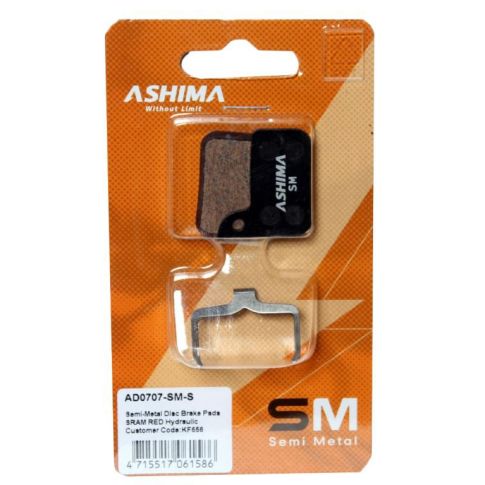 Ashima Semi Metal Disc Brake Pads