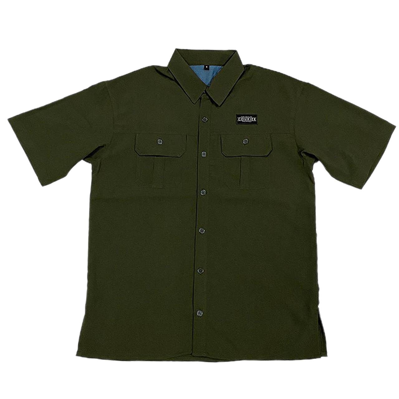 Courier Olek Unisex Oversized Button Down Shirt