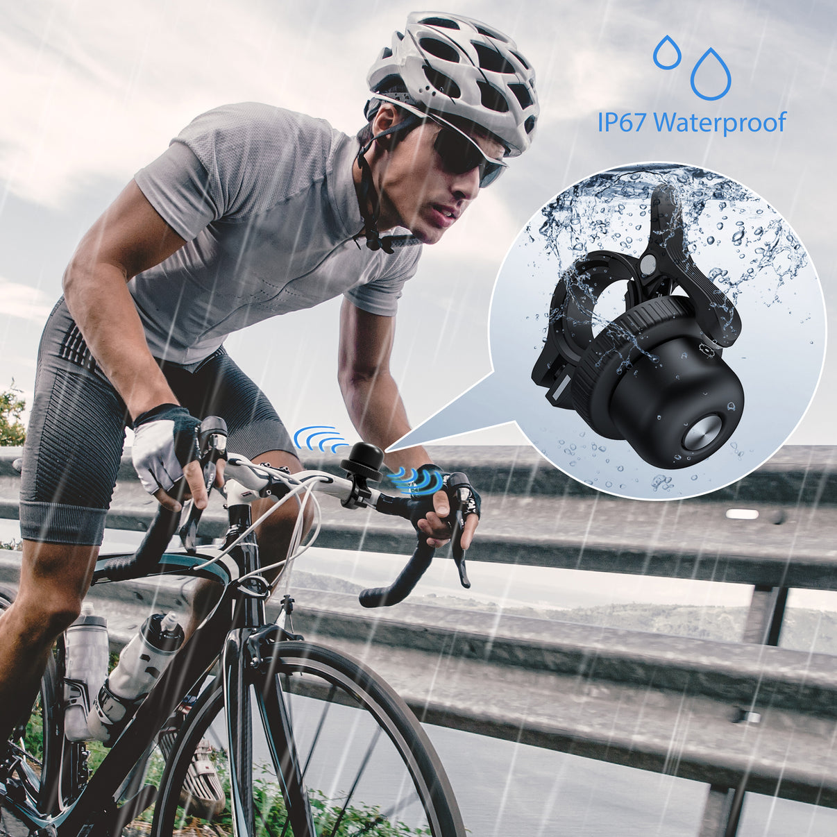 MiLi MiTag Bike Bell (Apply Find My integrated)