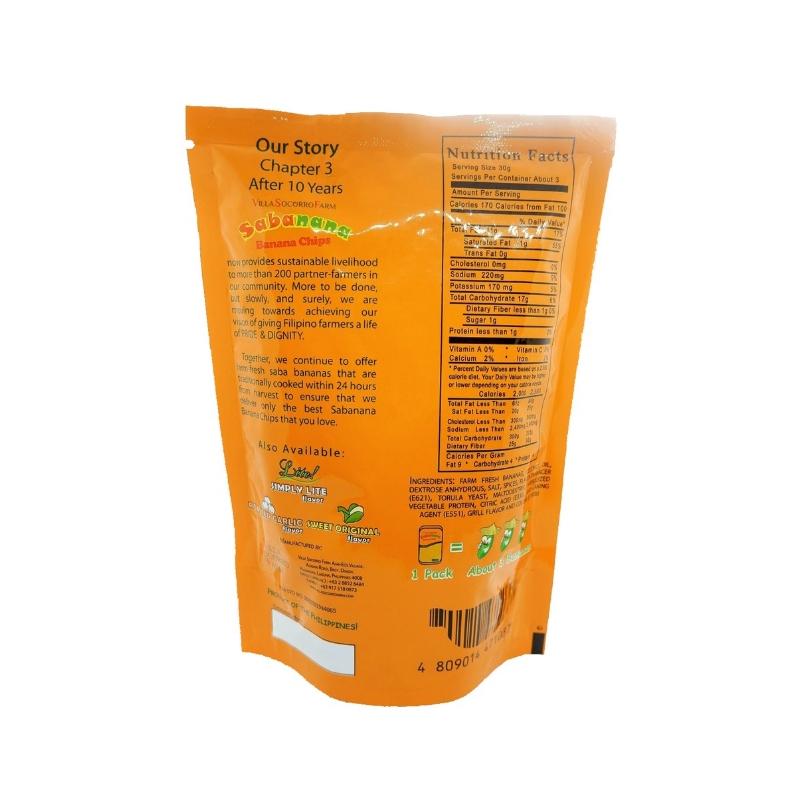 Sabanana Chips by Villa Socorro Farm