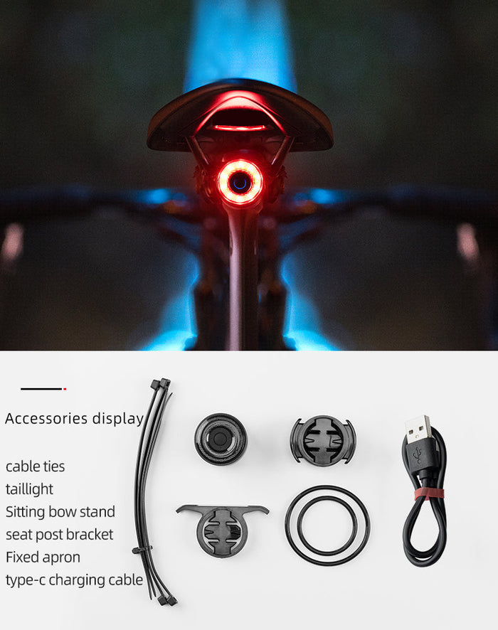 RockBros Q3 Smart Rear Tail Light Lumen