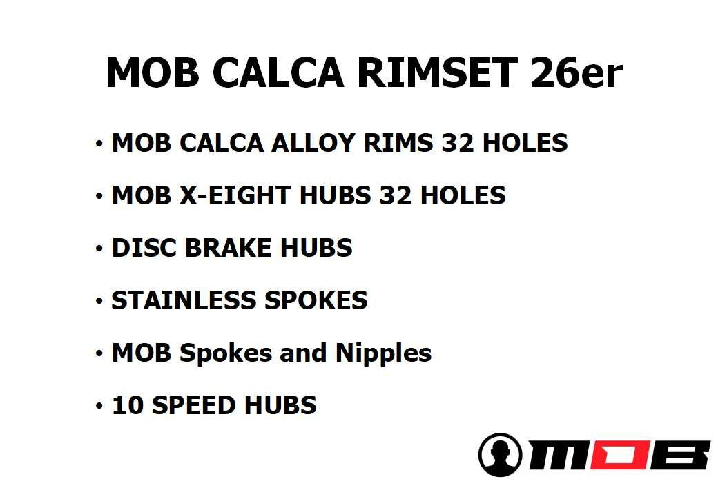 MOB 26in Wheelset