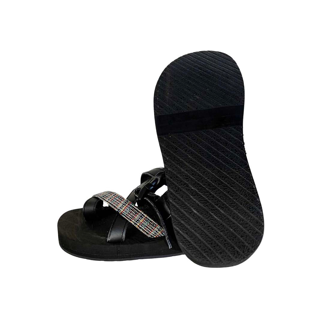 Sandals with Tire Soles by Risqué Designs