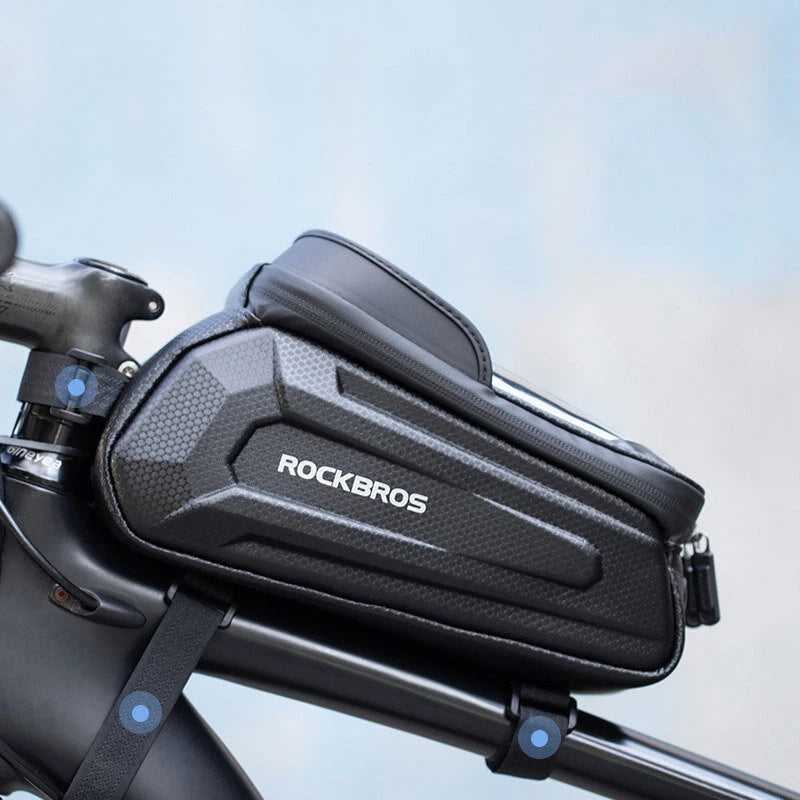 RockBros Hard Shell Top Tube Phone Bag