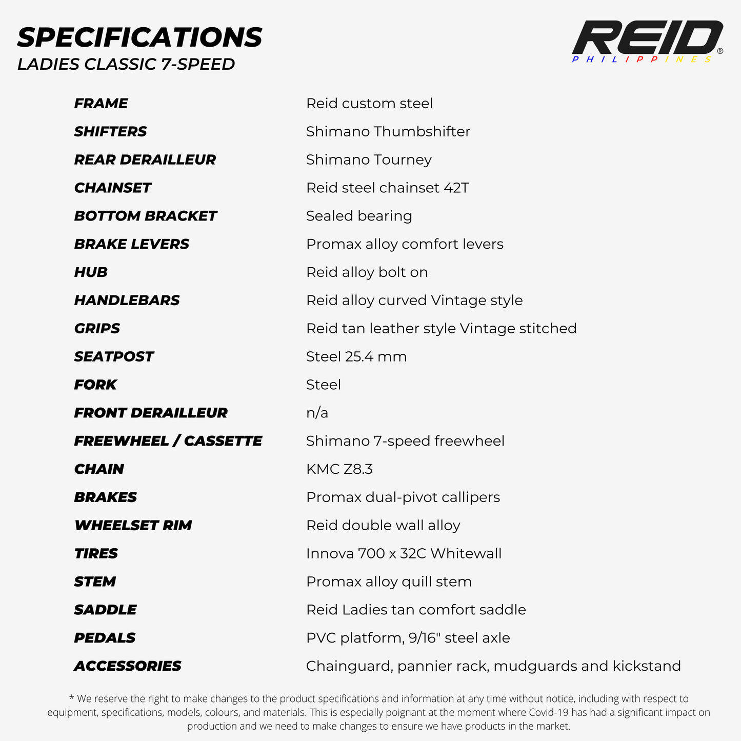 Reid Ladies Classic Aqua