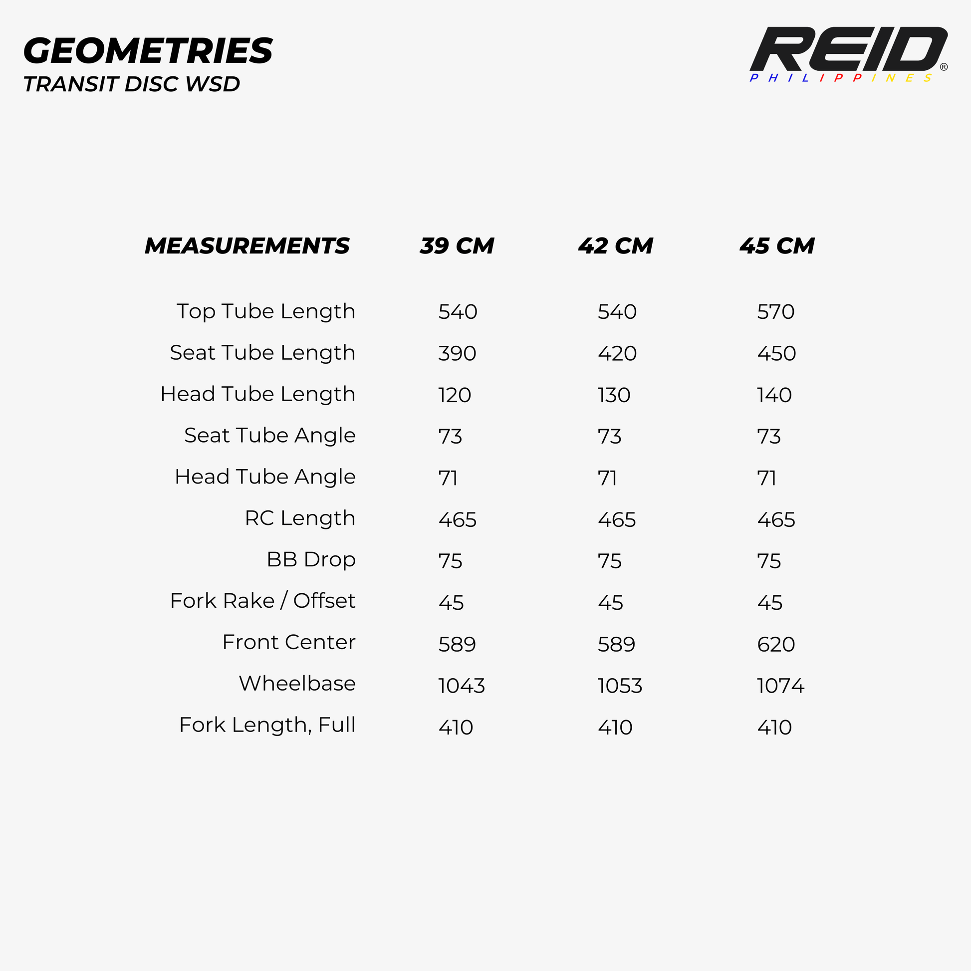 Reid Transit Disc WSD Off-Black
