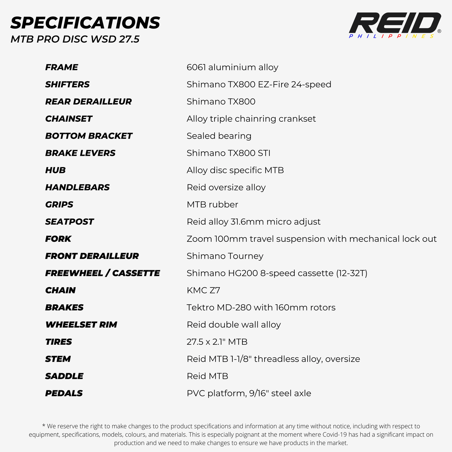 Reid MTB Pro Disc WSD Blue