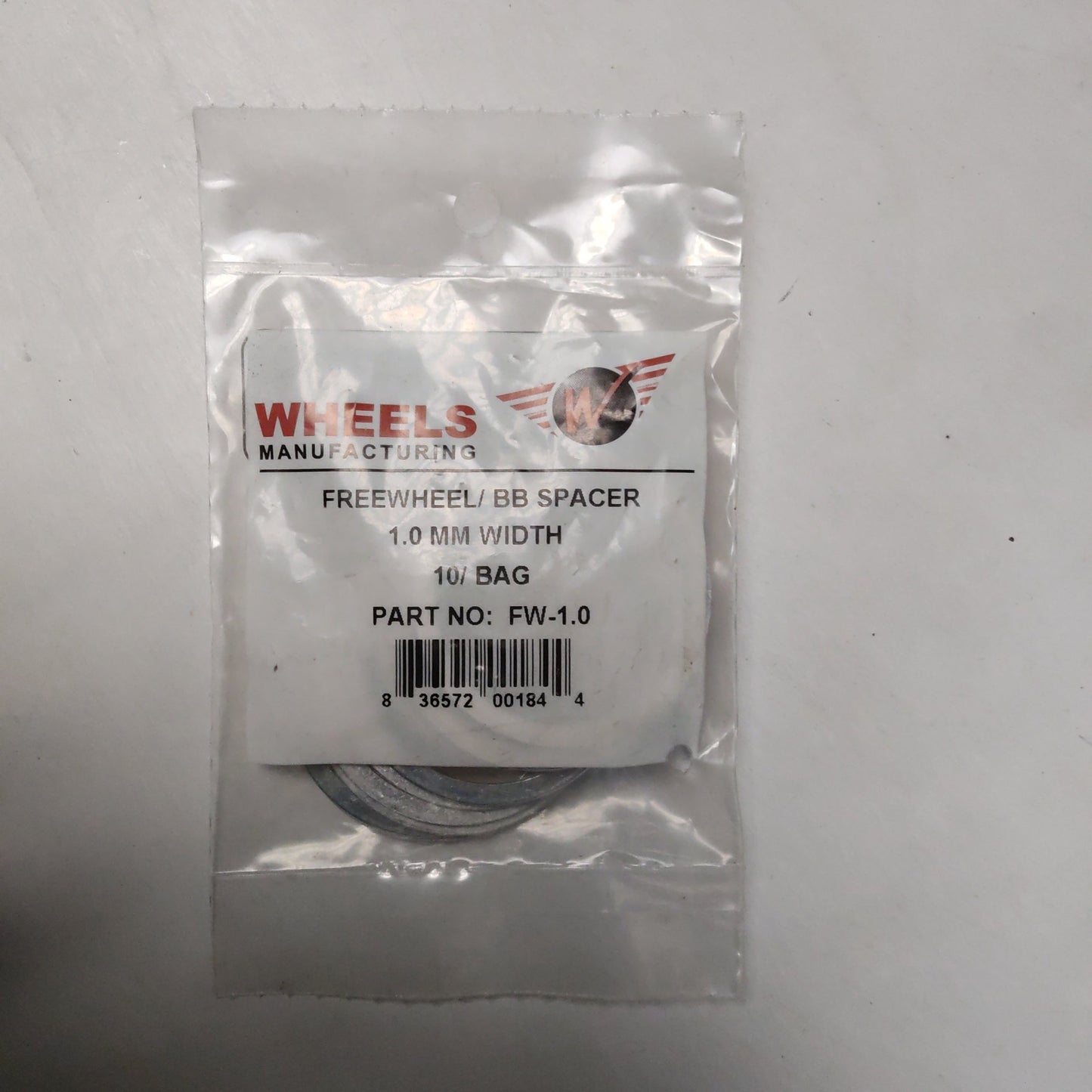 Wheels Mfg. Cassette/BB Spacer (1.5mm)