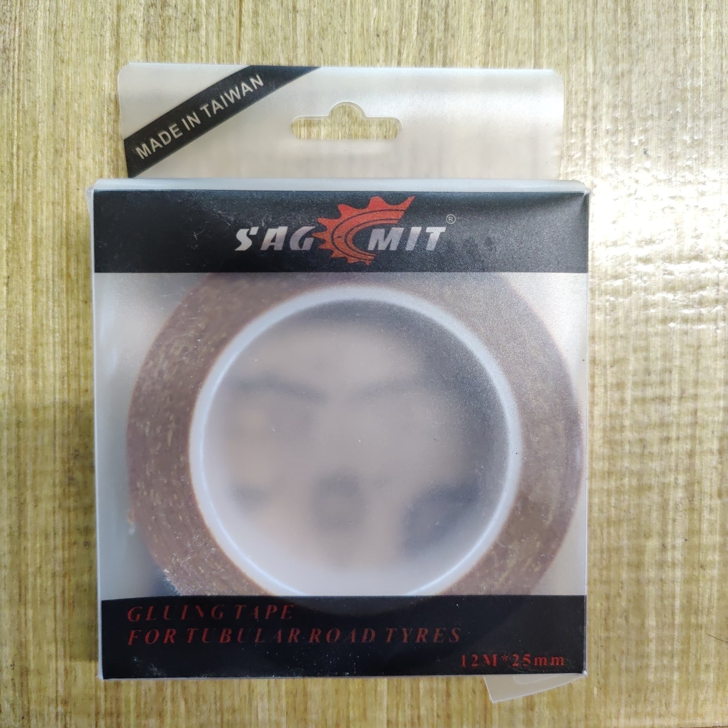 Sagmit Gluing Tape for Tubular Road Tires (25mm wide x 12m long)