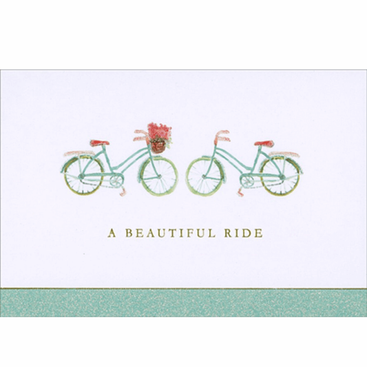 A Beautiful Ride Anniversary Card