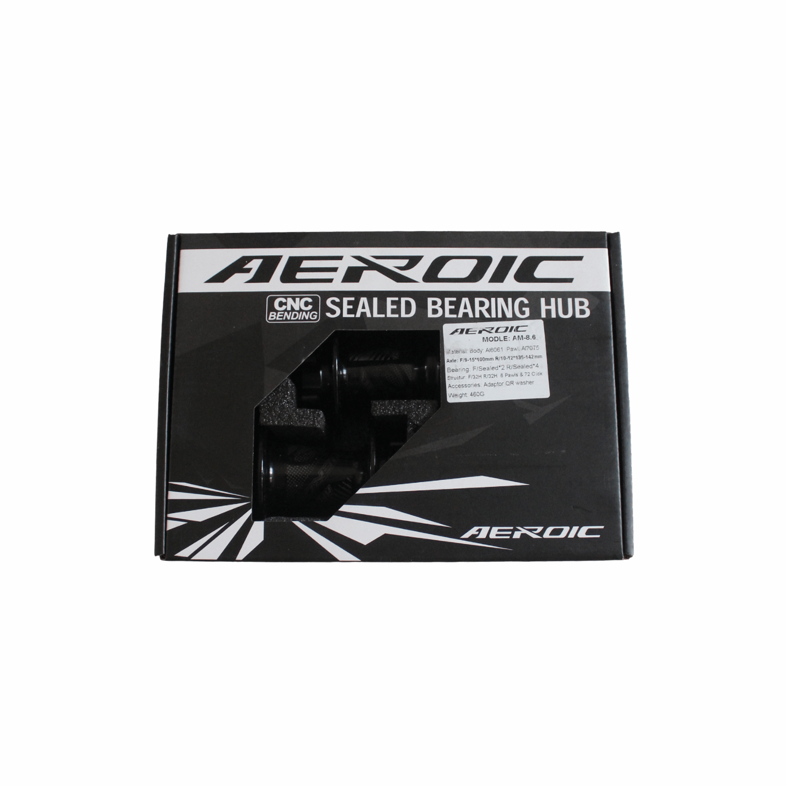 Aeroic AM-8.6 QR 8-12s Hubs