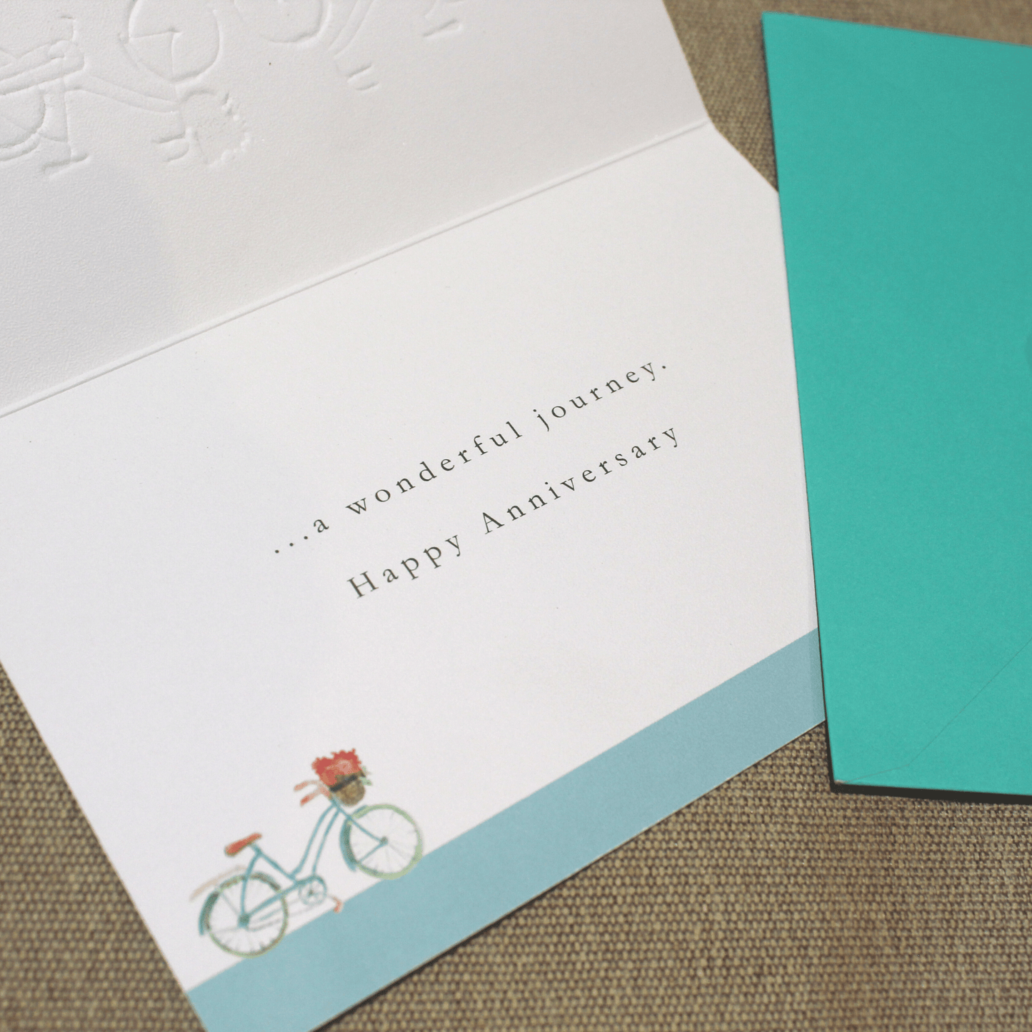 A Beautiful Ride Anniversary Card