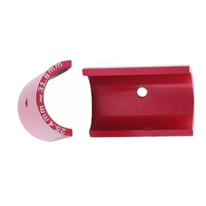 Alloy Handlebar Shim: 25.4mm to 31.8mm Adaptor